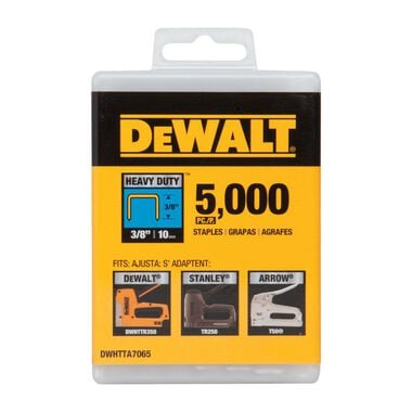 DEWALT 5/16In. Heavy Duty Contractor Staples 5000pk