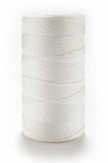 Erin Rope Twisted White Nylon Seine Twine #18 x 275' TSTW0275 - Acme Tools