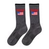 Occidental Leather Mid-Calf Oxy Flag Wool Socks Charcoal Unisex Fits Sizes 8-13, small image number 1