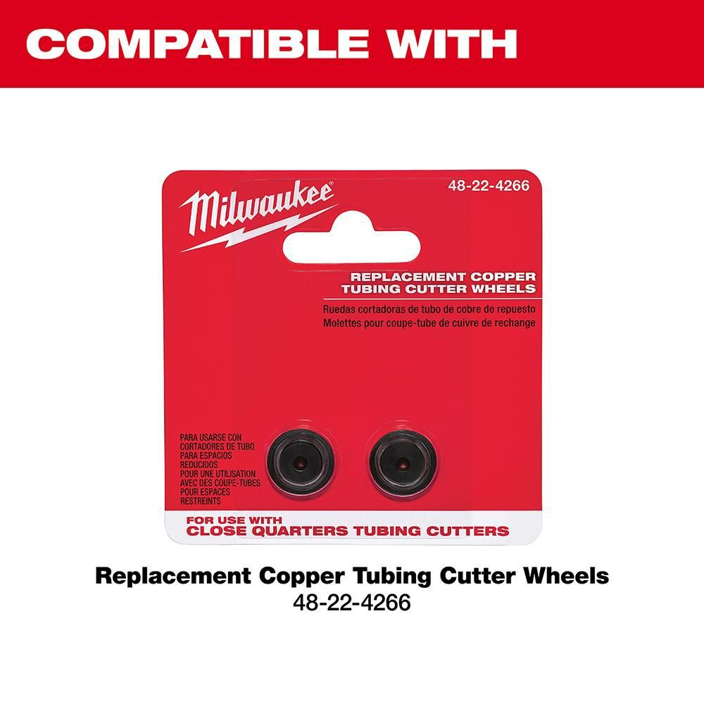 Milwaukee Close Quarters 1 Inch Copper Tubing Cutter, large image number 3
