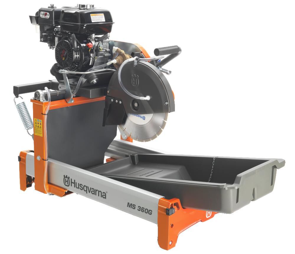 Husqvarna Construction MS 360 2 HP 115-230V Masonry Saw Body Only, large image number 5