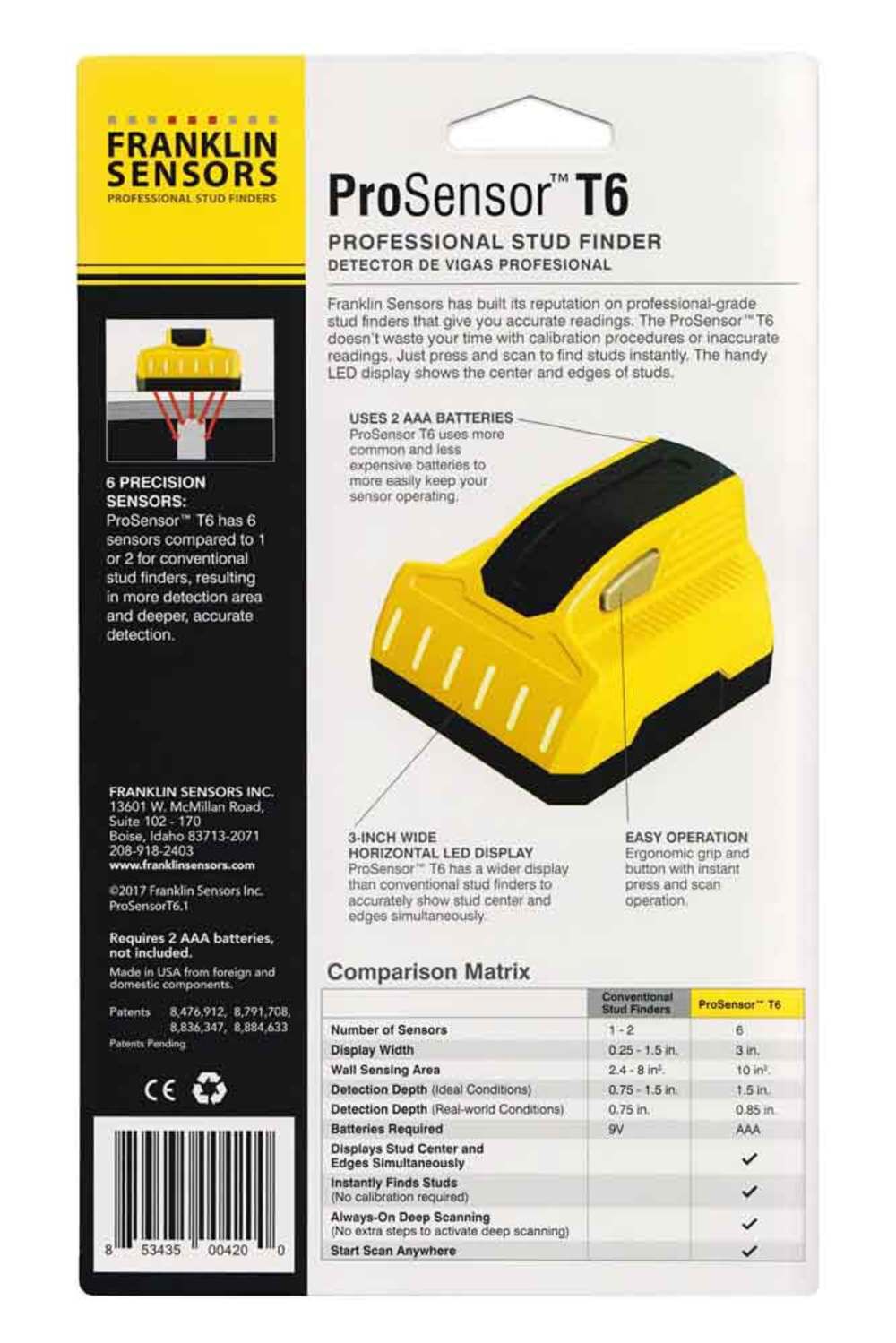 Franklin Sensors ProSensor Stud Finder, large image number 7
