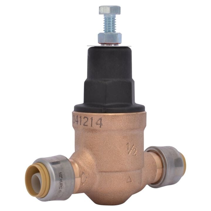 Cash Acme EB45 SharkBite 1/2in PTC Direct Water Pressure Regulating Valve