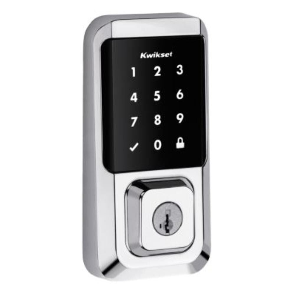 Kwikset Halo Smart Lock Wi Fi Smart Lock Touchscreen Polished Chrome – 939 WIFI TSCR 26
