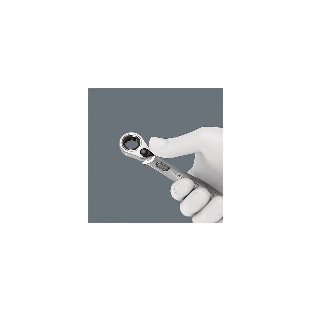 Wera Tools 6001 Joker Switch 11 Metric 1 Combination Ratchet Wrench Set, large image number 4