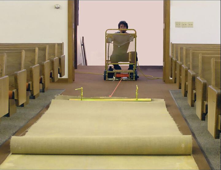 National Flooring Equipment High-Powered Carpet Puller, large image number 1