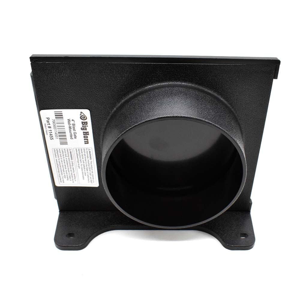Big Horn 4 Inch ABS Plastic Blast Gate with Both Quick Disconnect End – 11455