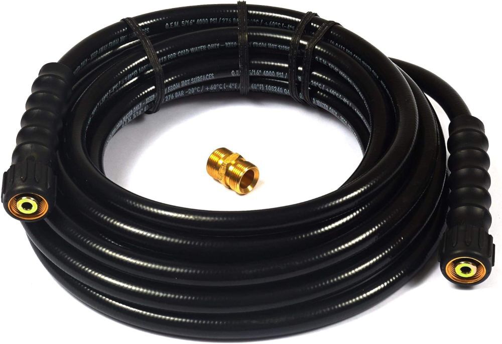 Briggs and Stratton 5/16 Inch x 25 Ft 4000 PSI Quick Connect Pressure Washer Hose, large image number 1
