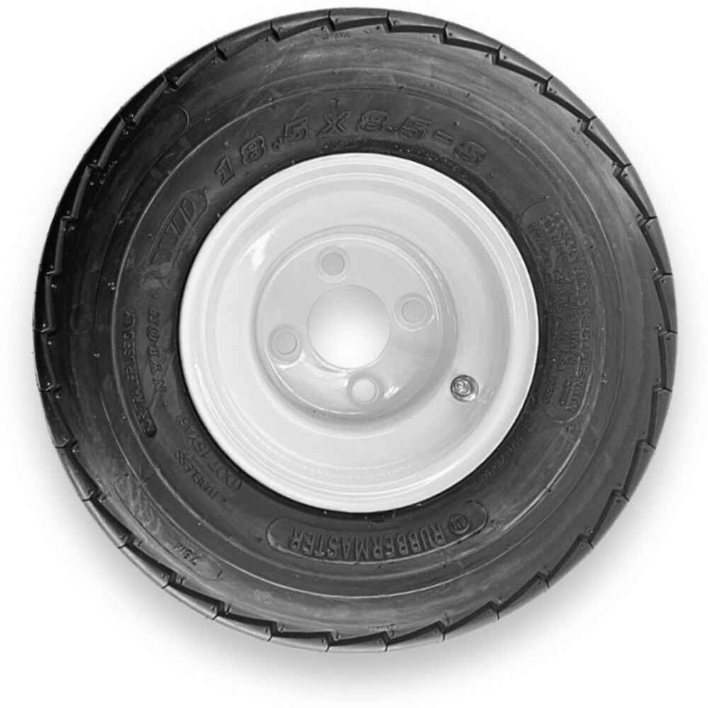 Rubbermaster Tire 18.5 x 8.50-8 4P TL & MTD 8 x 7 4 on 4 STAMPED – 599004