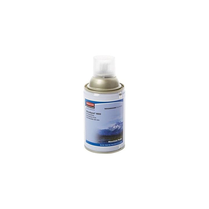 Rubbermaid Microburst 9000 Aerosol Mountain Peaks Fragrance Refill, large image number 1