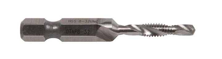 Greenlee High Speed Steel #8-32 UNC Drill Tap Countersink Bit
