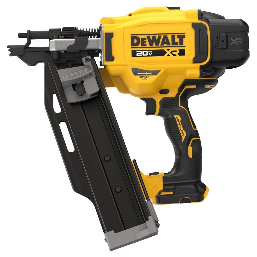 DEWALT 20V Max XR 21 Degree Plastic Collated Duplex Nailer (Bare Tool) and 16D 3-1/2 Inch x 0.131 Inch Collated Duplex Nail Bundle, large image number 11