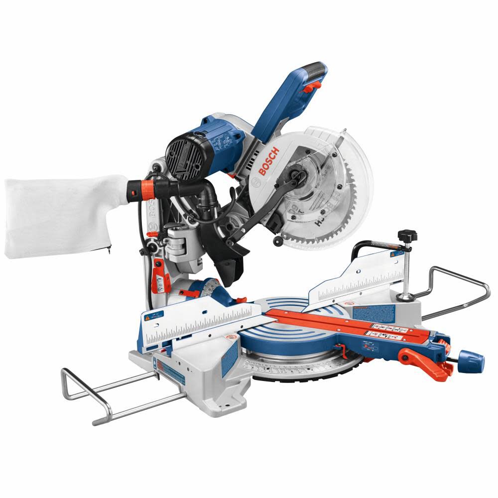 Bosch 10in Miter Saw & 18V 5in Random Orbit Sander Kit Bundle, large image number 4