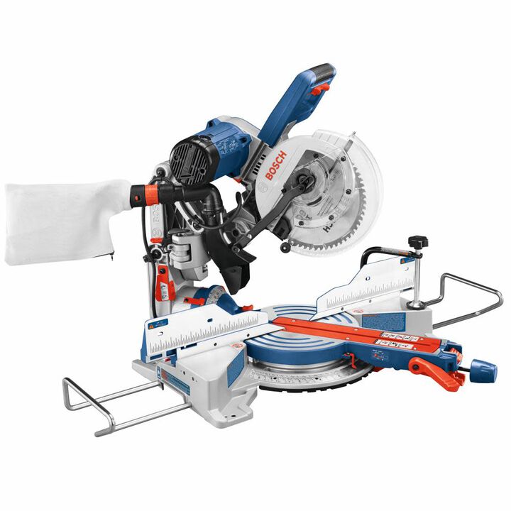 Bosch 10in Miter Saw & 18V 5in Random Orbit Sander Kit Bundle, large image number 3