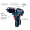 Bosch 12V Max EC Brushless 3/8 Inch Drill/Driver (Bare Tool), small image number 2