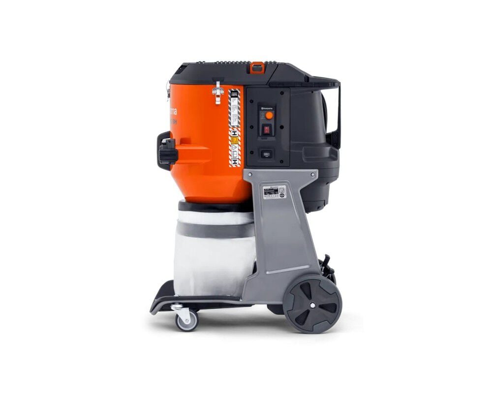 Husqvarna Construction DE 120 SH 2.45HP 253 CFM H-Class Extractor Reconditioned, large image number 6