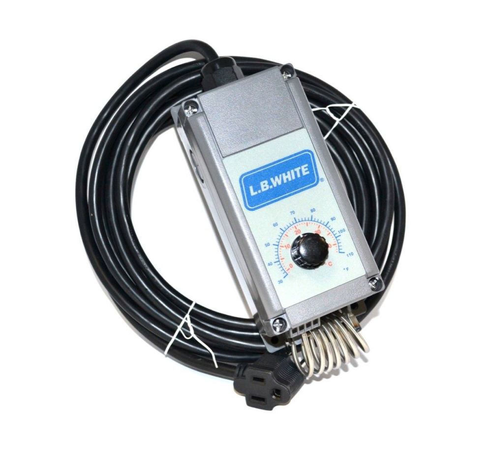 LB White Nema 4X Thermostat Kit with 20′ Series Tap Power Cord Fits Premier 80 & 170 Models – 500-09454