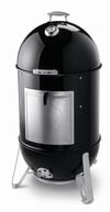 Weber 22 inch Smokey Mountain Cooker Smoker in Black with Cover and Built-In Thermometer, small