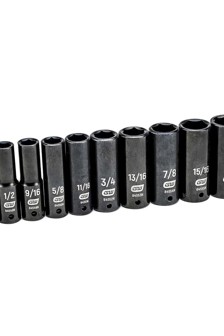 GEARWRENCH SAE and Metric Deep Impact Socket Bundle, large image number 3