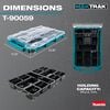 Makita MAKTRAK Low-Profile Medium Organizer, small image number 3