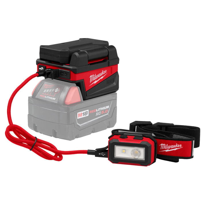 Milwaukee M18 ROVER Compact Folding Flood Light with USB Charging (Bare Tool), large image number 16