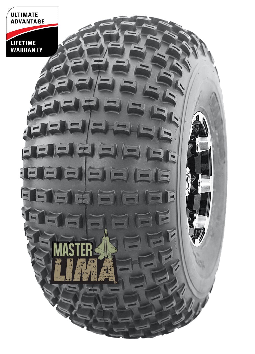 Master ATV 22×11.00-8 4P TL Lima ATV Tire (Tire Only) – 540250
