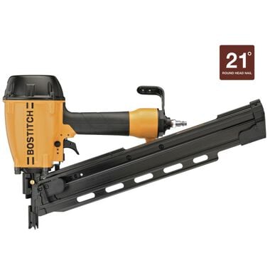 Bostitch 21 Degree Plastic Round Head Framing Nailer, large image number 0