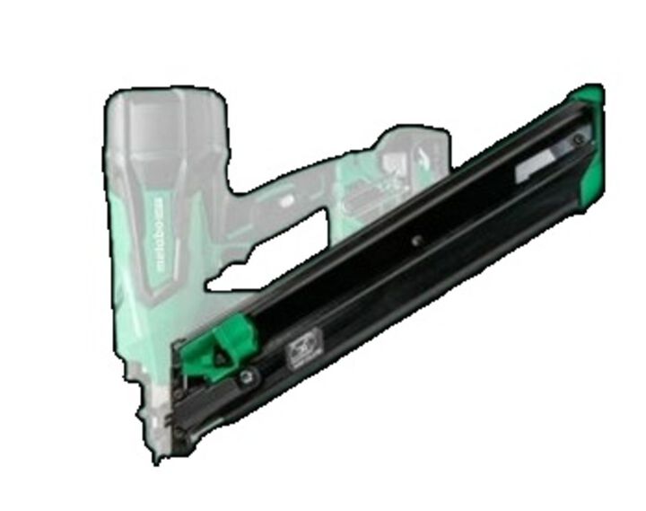 Metabo HPT 18V MultiVolt Cordless 30 Degree 3-1/2 Inch Paper Tape Framing Nailer Kit & 18 Inch Extended Magazine, large image number 1