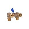 Cash Acme Washing Machine Shut Off Valve 1/2in x 3/4in MIP, small image number 1