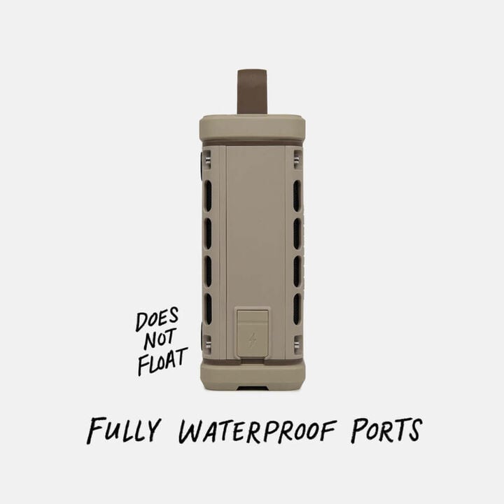 Turtlebox Ranger Li-Ion Battery-Powered Ultra-Portable Speaker, Tan, large image number 4