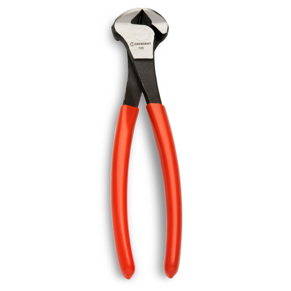 Crescent 8-1/4 Inch Dipped Handle End Cutting Nipper Pliers, large image number 2