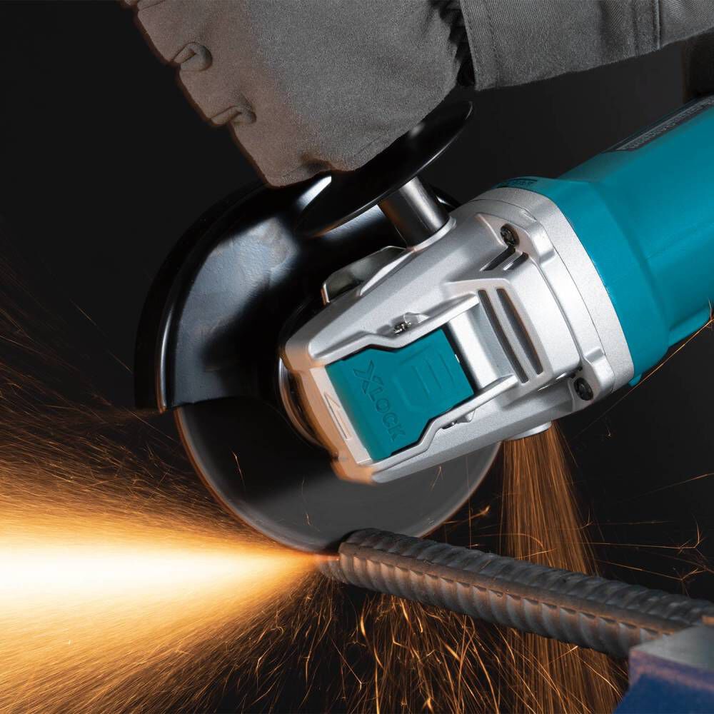Makita 5in X LOCK Angle Grinder High Power with SJS, large image number 5