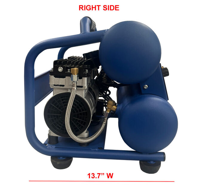 Eagle Compressor Silent Series1 Gallon Portable Electric Air Compressor, large image number 2
