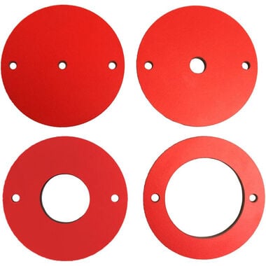 Sawstop 4 Pc. Phenolic Insert Ring Set for Router Lift