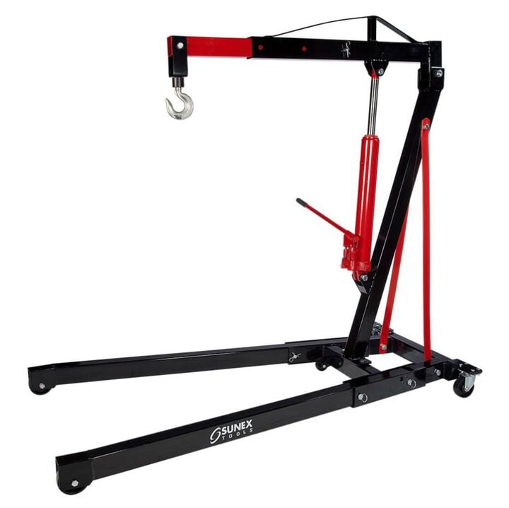 Sunex 2 Ton Folding Engine Crane with Dual Pump Pistons, large image number 11