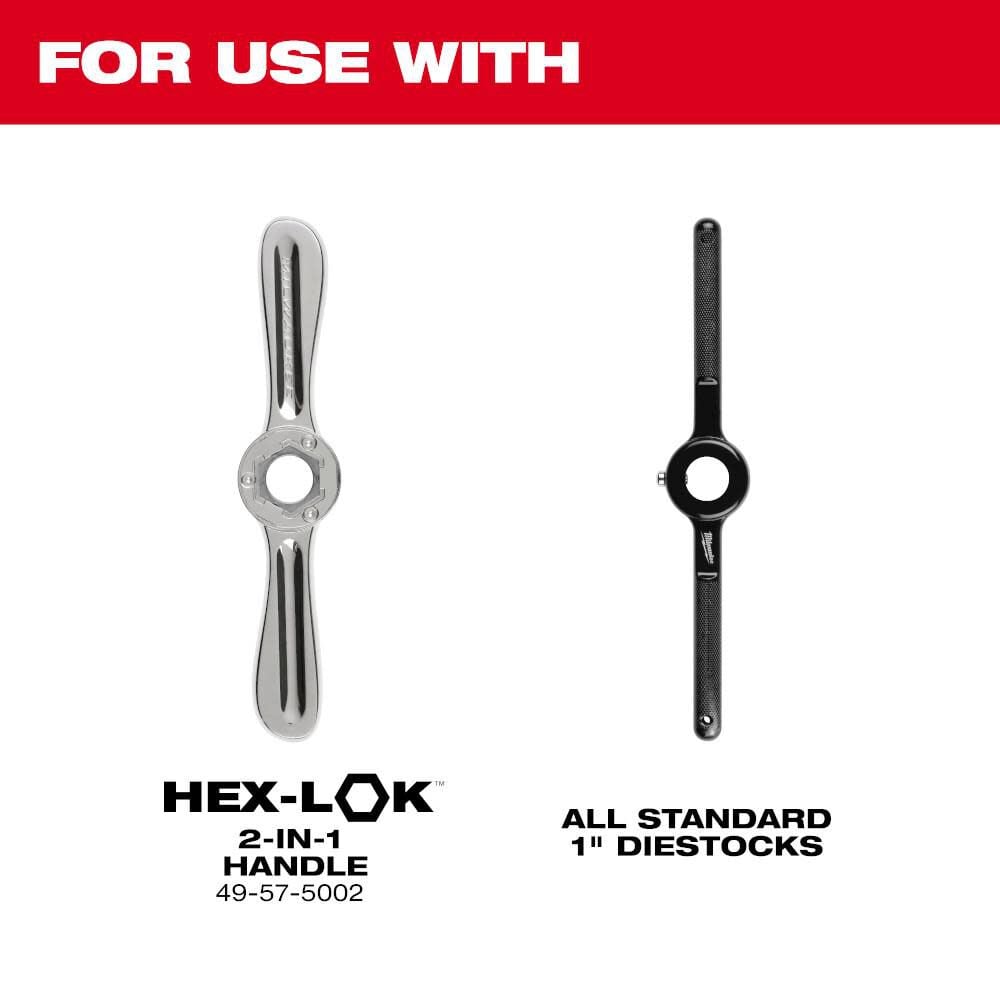 Milwaukee 14-20 NS 1-Inch Hex Threading Die, large image number 4