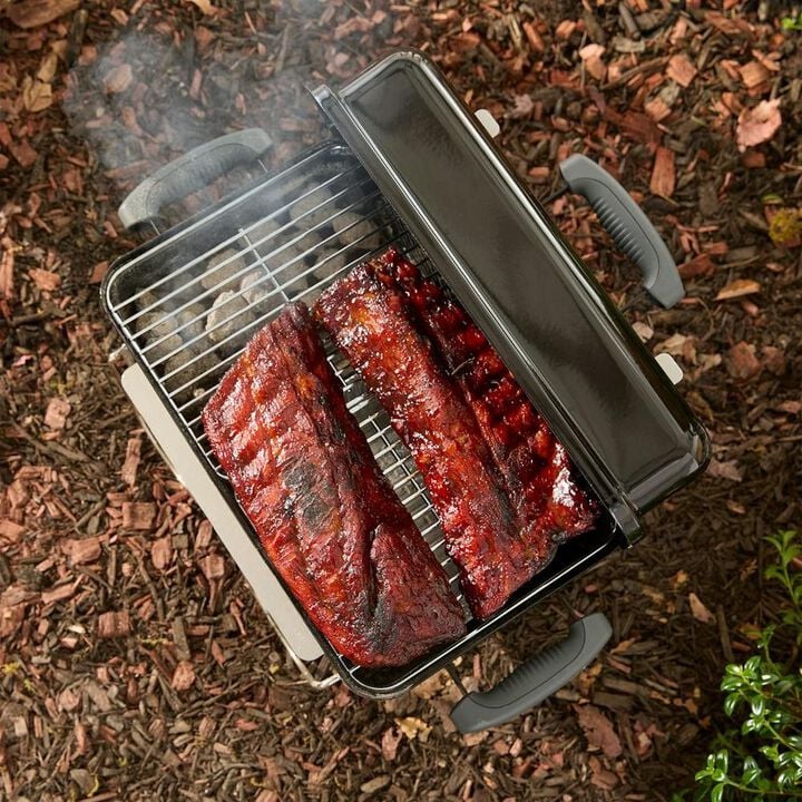 Weber Go-Anywhere 21 Inch Lightweight Charcoal Grill, Black, large image number 6