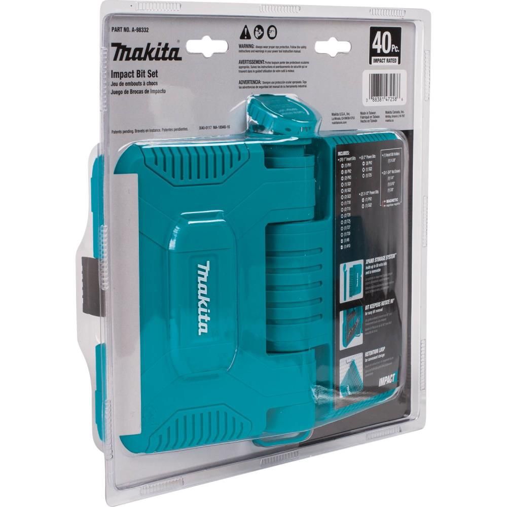 Makita 40 pc. Impact X Driver Bit Set, large image number 11