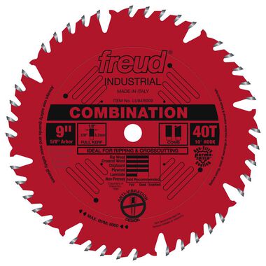 Freud 9in Combination Blade with Perma-SHIELD Coating, large image number 0