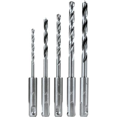 Makita Assorted SDS-Plus Metal and Wood Drill Bit Set 5pc, large image number 0