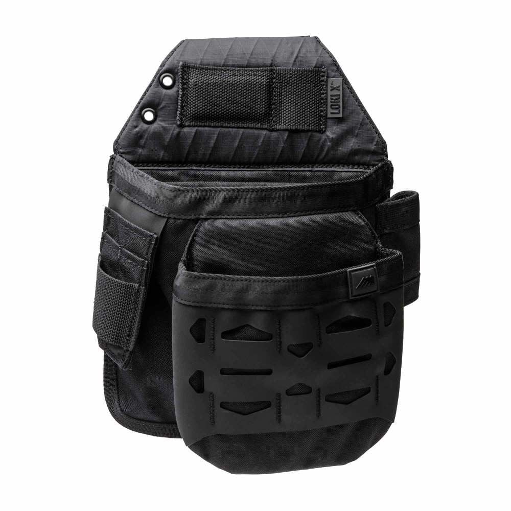 Diamondback Toolbelts Loki X Black Left Side Pouch with Hook & Loop Closure – DB2-52-BK-L