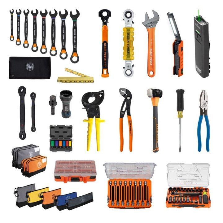 Klein Tools Utility Tool Truck Set 105 Pieces