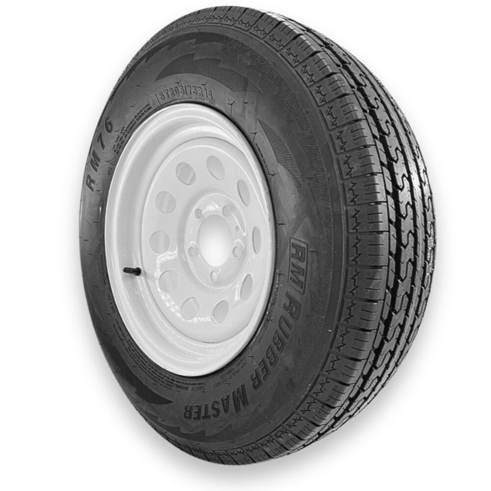 Rubbermaster Tire ST205/75R14 8P & 14 x 6 5ON4.5 MODULAR, large image number 2