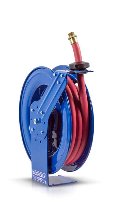Coxreels 3/4 in x 25 ft Heavy Duty Spring Driven Fuel Hose Reel 300 PSI