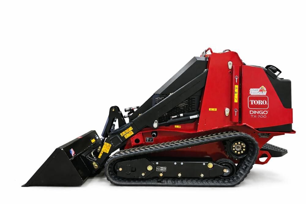 Toro Dingo TX700W Stand-On Compact Track Loader, large image number 2