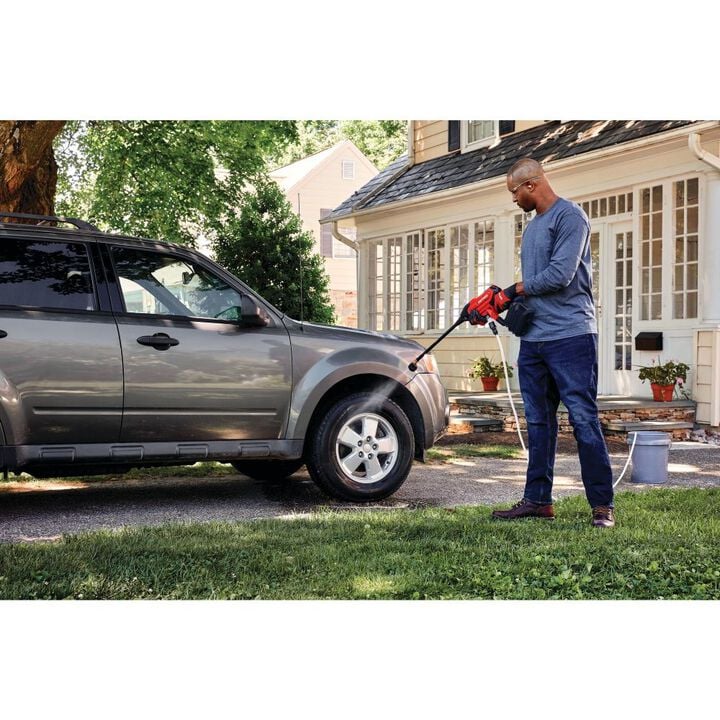 CRAFTSMAN V20 350 PSI 0.5 GPM Battery Powered Cold Water Power Cleaner 2.0 Ah Kit, large image number 6