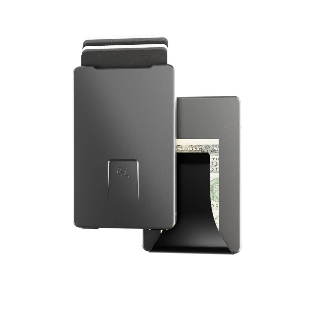 Groove Life Metal Wallet with Money Clip, Gun Metal, large image number 1
