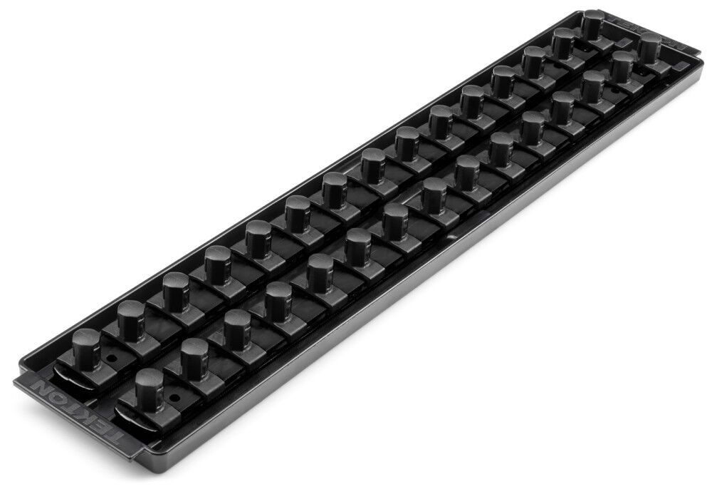 Tekton 30 Slot Universal Socket Organizer for 1/2 Inch Drive Sockets and Bit Sockets, Black, large image number 2