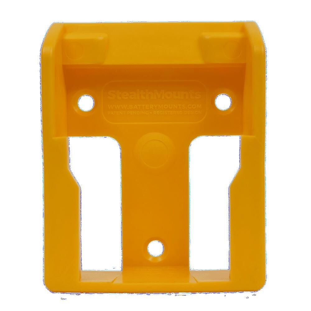 Stealthmounts Battery Mount DEWALT XR 20V 60V Yellow 6pk, large image number 1