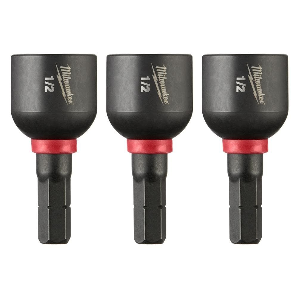 Milwaukee SHOCKWAVE 1/2 in. Insert Nut Driver 3PK, large image number 1